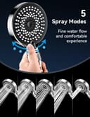 Thumbnail 4 de Magichome Shower Head 5‑mode high pressure 🚿