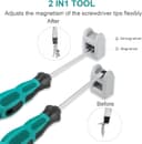 Thumbnail 4 de Magnetic Screwdriver Set 10pcs 🔧