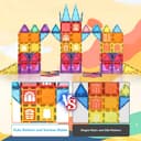 Thumbnail 5 de Magnetic Tiles 62-piece magnetic building set for kids 🧩
