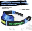 Thumbnail 4 de MAIKEHIGH 10 Ton Tow Rope 5 m with Shackles 🧰