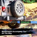 Thumbnail 6 de MAIKEHIGH 10 Ton Tow Rope 5 m with Shackles 🧰