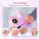 Thumbnail 1 de Makartt UV Nail Lamp Rechargeable 4-timer ⏳💅