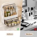 Thumbnail 5 de Make up Organiser Three‑Layer Cosmetic Drawer organiser 🎁