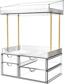 Thumbnail principal de Makeup Organiser Upgraded 2-shelf, 4-drawer clear organiser 🧴