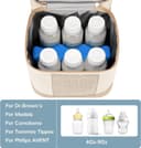 Thumbnail 4 de Mancro Double Layer Breast Milk Cooler Bag for 6 bottles 🍼