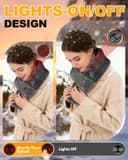 Thumbnail 3 de Maraiss Electric Heated Scarf USB rechargeable, adjustable temperature 🧣