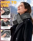 Thumbnail 4 de Maraiss Electric Heated Scarf USB rechargeable, adjustable temperature 🧣