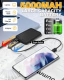 Thumbnail 5 de Maraiss Electric Heated Scarf USB rechargeable, adjustable temperature 🧣