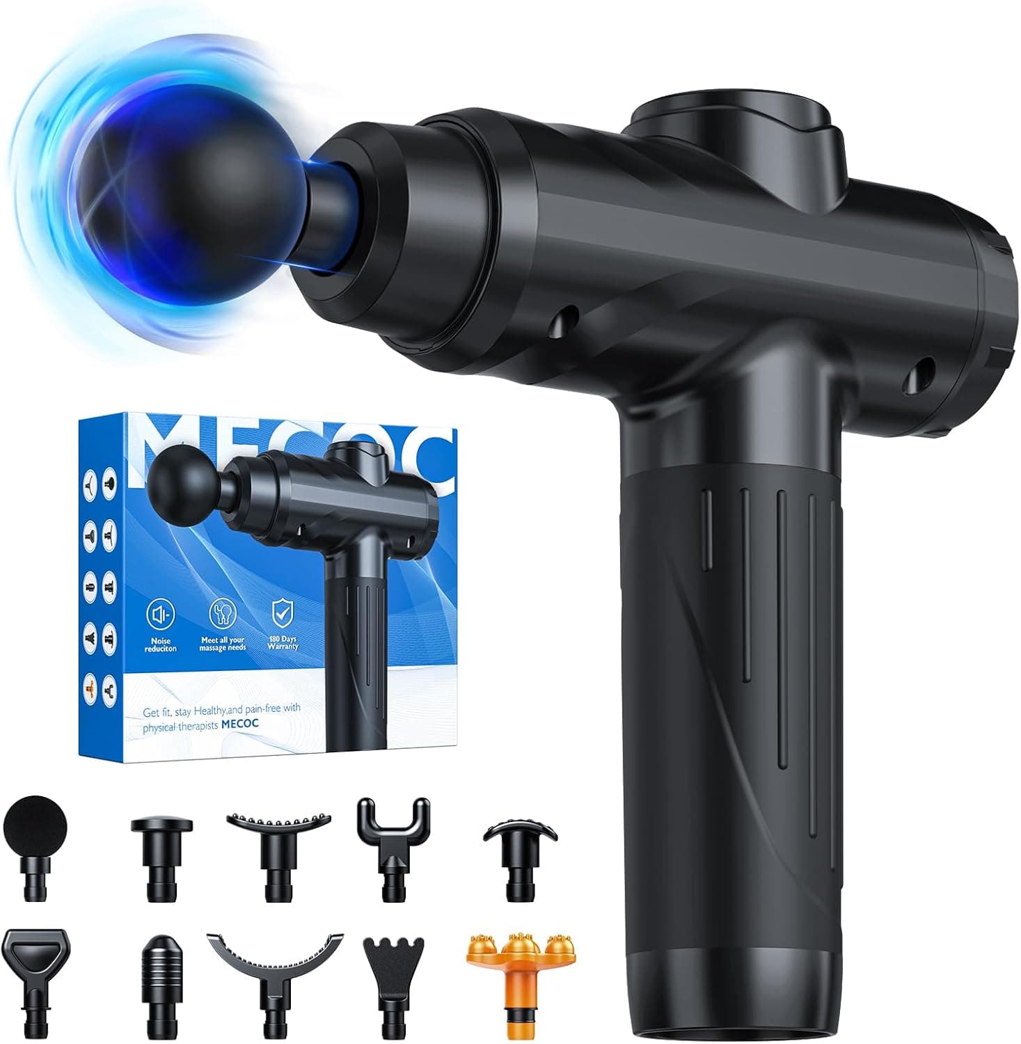 Massage Gun Deep Tissue Percussion Massager 30-speed 🎧