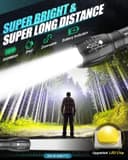 Thumbnail 1 de Maxesla Rechargeable LED Torch Set High Lumen IP65 🔦