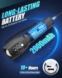 Thumbnail 5 de Maxesla Rechargeable LED Torch Set High Lumen IP65 🔦