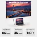 Thumbnail 3 de Maxhood 8K USB‑C to USB‑C Cable 30cm, 240W 📱