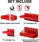 Thumbnail 1 de Mayouko Magnetic Toolbox Shelf & Tray Set for Workshop 🧰