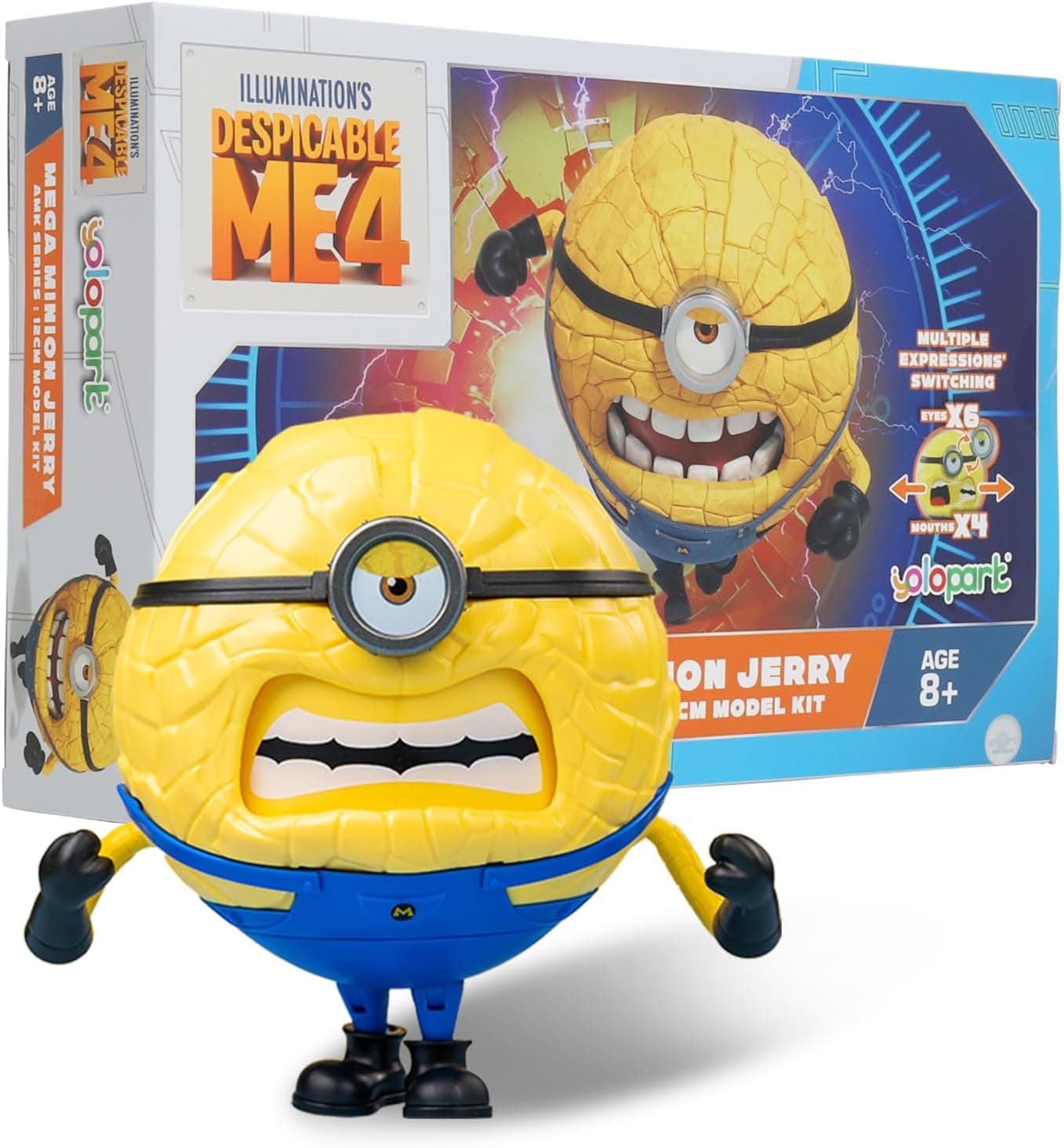 Mega Jerry 4.7-inch Minion action figure for kids 📷