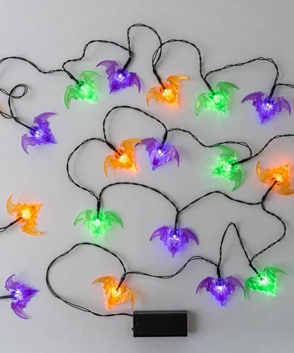 MELETĒ LED Bat String Lights 3.15m 🎃