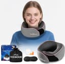 Thumbnail principal de Memory Foam 360 Neck Travel Pillow with Mask 🎒
