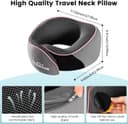 Thumbnail 2 de Memory Foam 360 Neck Travel Pillow with Mask 🎒
