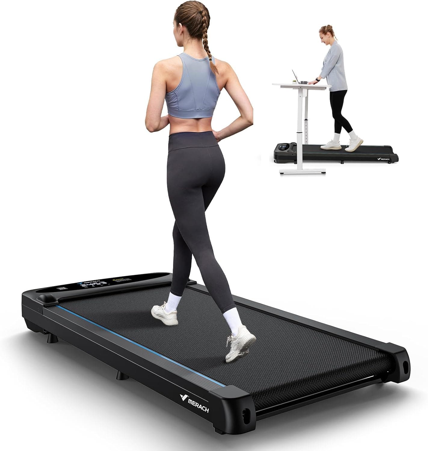 MERACH Walking Pad Treadmill 265 lb capacity 🏃♂️