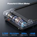 Thumbnail 2 de MERACH Walking Pad Treadmill 265 lb capacity 🏃♂️