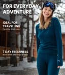 Thumbnail 4 de Merino.tech Merino Wool Base Layer Set – Womens lightweight base layer 🧦