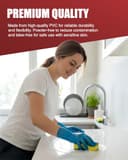 Thumbnail 4 de Merrimen Vinyl Disposable Gloves 100 pack 🧤