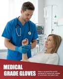 Thumbnail 5 de Merrimen Vinyl Disposable Gloves 100 pack 🧤