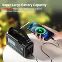 Thumbnail 3 de Mesqool 12000mAh wind-up emergency radio 🔊