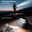 Thumbnail 5 de Mesqool 12000mAh wind-up emergency radio 🔊