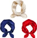 Thumbnail principal de MESU Silk Feeling Scarf Square satin scarf 🧣