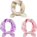 Thumbnail 1 de MESU Silk Feeling Scarf Square satin scarf 🧣