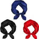 Thumbnail 5 de MESU Silk Feeling Scarf Square satin scarf 🧣