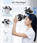 Thumbnail 4 de Meta Quest Enhanced Digital Power Head Strap 7500mAh ⌚