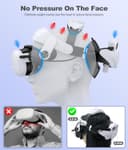 Thumbnail 5 de Meta Quest Enhanced Digital Power Head Strap 7500mAh ⌚