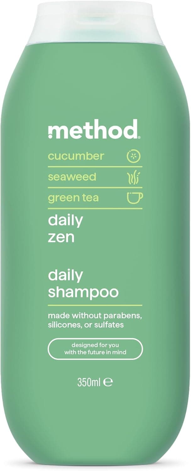 Method Daily Shampoo Daily Zen 350ml — cucumber & seaweed scent 🚿