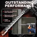 Thumbnail 6 de METOTY SDS Plus 8mm x 160mm masonry drill bits 📷