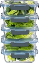 Thumbnail principal de MFY 36oz Glass Meal Prep Containers 5-pack 🥣