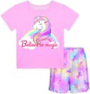 Thumbnail 6 de MHJY Girls Pyjamas Set Short Sleeve 2 PCS 👚