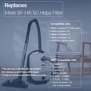 Thumbnail 1 de Miele S8340 3 HEPA filters for vacuum cleaners 📷