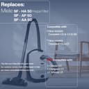 Thumbnail 2 de Miele S8340 3 HEPA filters for vacuum cleaners 📷