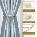 Thumbnail 1 de Milaloko Magnetic Curtain Tiebacks 6-pack 🪟
