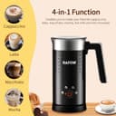 Thumbnail 1 de Milk Frother Electric 300ml - 4‑in‑1 milk foamer 🥛