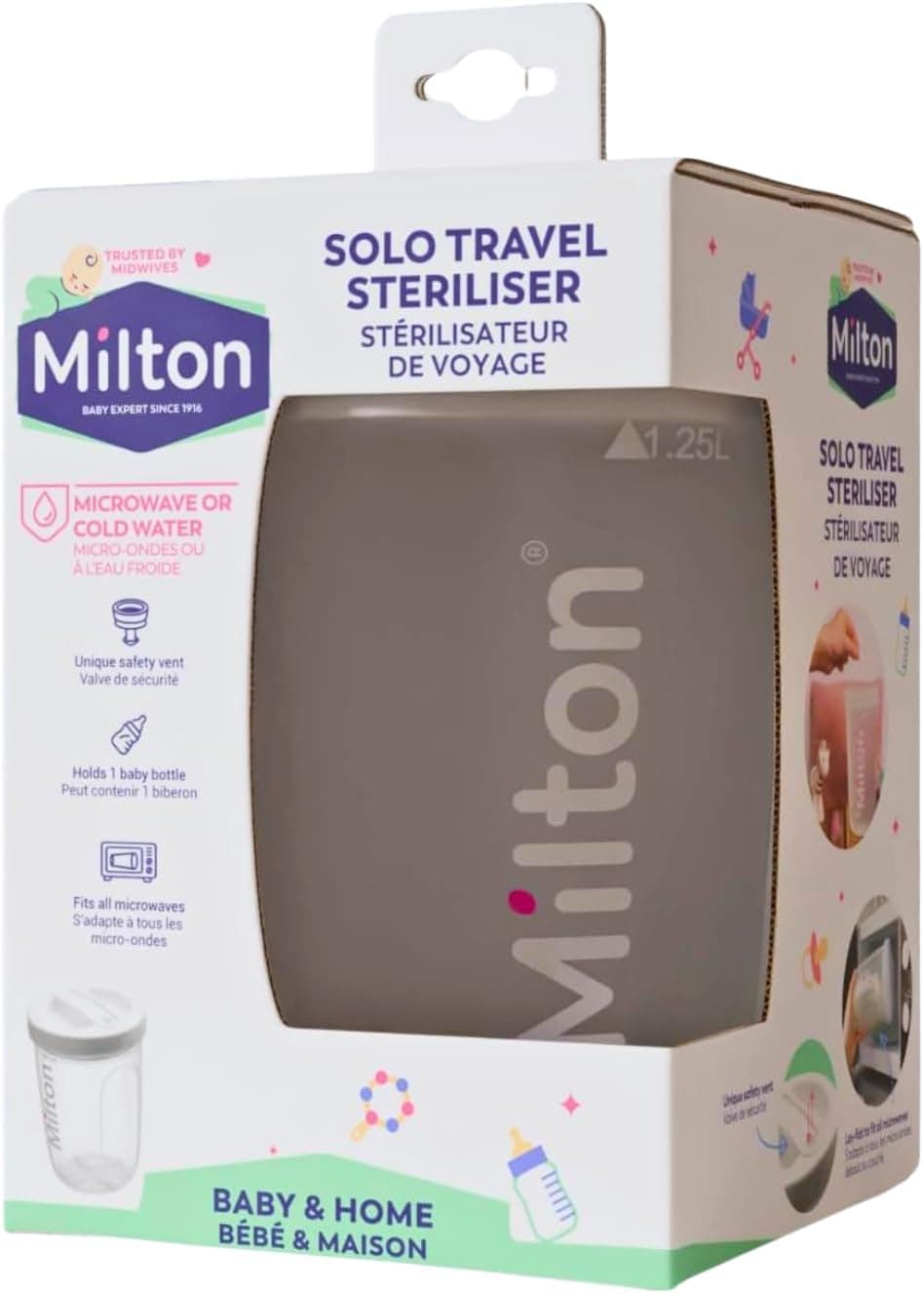 Milton Solo Travel Steriliser 2 in 1 ⌚