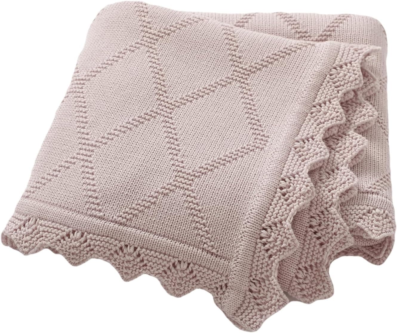 mimixiong Baby Blanket 100x80cm knitted cotton for newborns 🧸