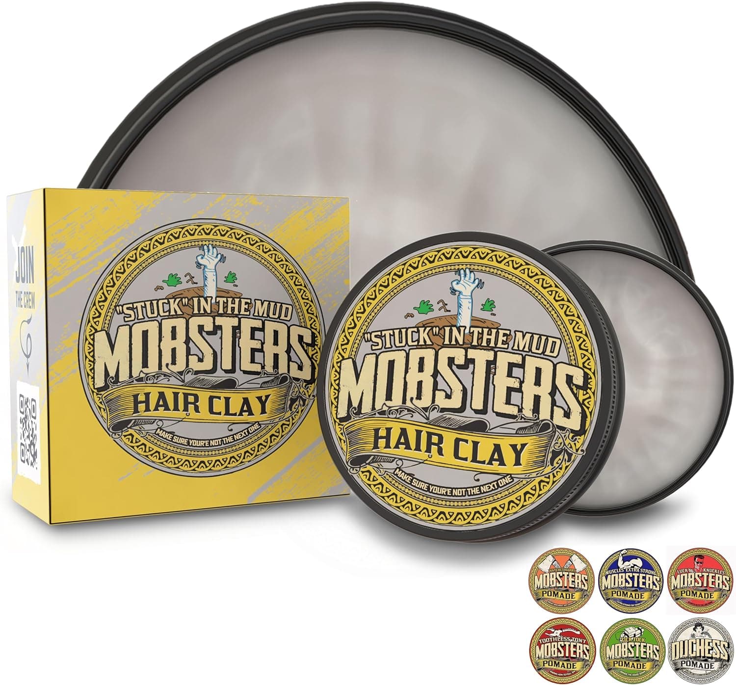 Mobsters Pomade Strong Hold 50g Hair Clay 🧴