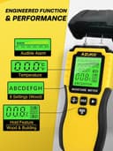 Thumbnail 3 de Moisture Dampness Meter 8-mode pin-type 📷