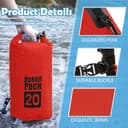 Thumbnail 2 de MOMAHUA 2L dry bag waterproof for paddling 🎒