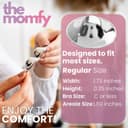 Thumbnail 4 de MOMFY Silver Nursing Cups 1 pair — nipple shields 🩺