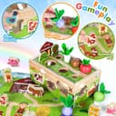 Thumbnail 5 de Montessori Wooden Sensory Toddler Toy 12+ months 🧸