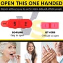 Thumbnail 1 de Monthly Pill Box Organiser 32‑compartment monthly pill box 💊