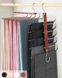Thumbnail principal de MORALVE 2‑pack beechwood trouser hangers 📌